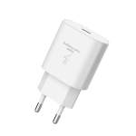 Ładowarka sieciowa do telefonu Power Delivery 3A 18W Somostel biała + kabel USB-C