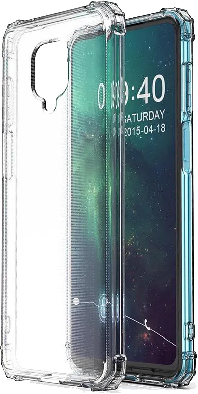 Etui 4Mobee do Redmi Note 9 Pro przezroczyste