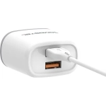 Ładowarka DUAL USB 2.4 A Somostel z kablem USB-C