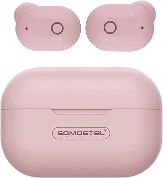 Słuchawki Bluetooth Somostel Earbuds J58 TWS różowe
