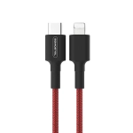 Kabel USB iPhone 3.6A Somostel 1m czerwony POWER DELIVERY SMS-BW05 PD
