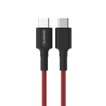 Kabel USB-C x2 3.6 A Somostel 1m SMS-BW05 czerwony