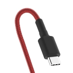 Kabel USB-C x2 3.6 A Somostel 1m SMS-BW05 czerwony