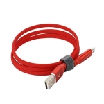 Kabel USB-A - USB-C Somostel 1m LED SMS-BW04 czerwony