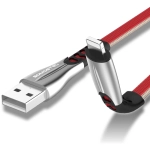 Kabel USB - Lightning 2.4 A 1m Somostel SMS-BW02 czerwony