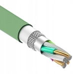 Kabel USB Lightning 3A Quick Charger 1,2m POWERLINE SMS-BP06 MACARON Somostel zielony