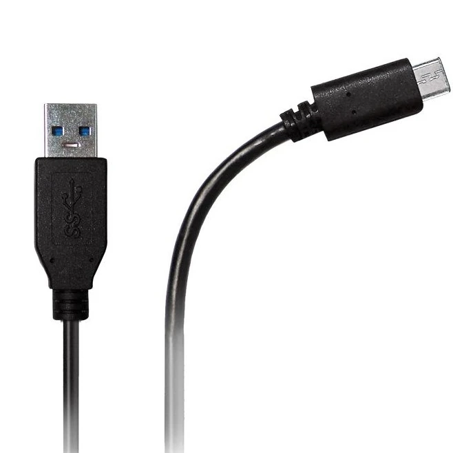 Kabel USB-A - USB-C 1 m Azuri czarny
