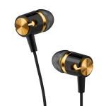 Słuchawki douszne Somostel SMS-CS08 Jack 3,5mm Extra Bass złote