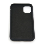 Etui silikonowe 4Mobee do Apple iPhone 12 czarne