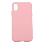 Etui silikonowe 4Mobee do Apple iPhone 12 Mini pudrowo różowe