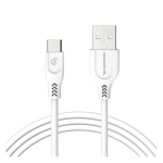 Kabel USB-A - USB-C 3.1 A 1m POWERLINE Somostel SMS-BT09 biały