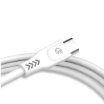 Kabel USB-A - USB-C 3.1 A 1m POWERLINE Somostel SMS-BT09 biały