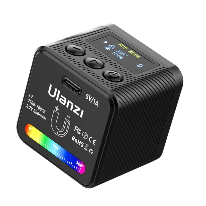 Kompaktowa lampa LED Ulanzi L2 RGB