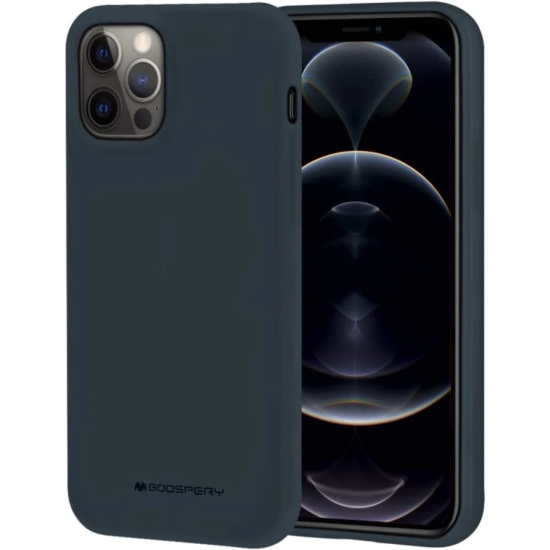 Etui do iPhone 15 Pro Mercury Jelly Case granatowe