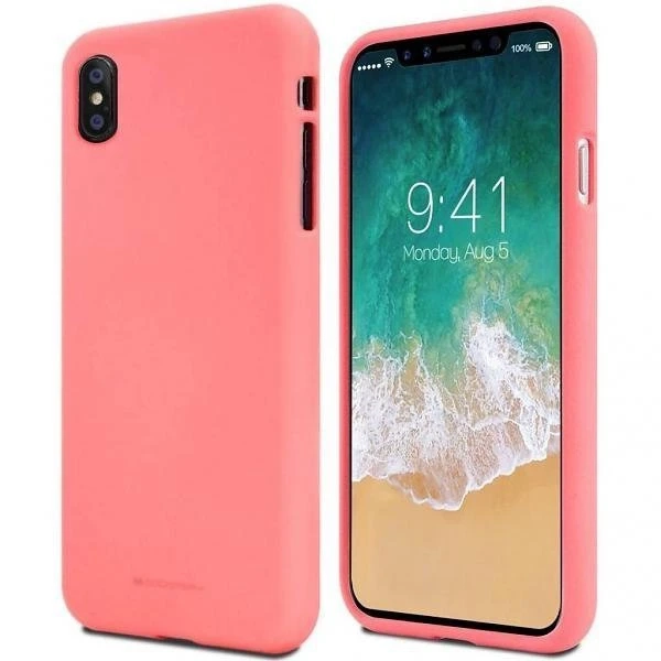 Etui do iPhone 15 Pro Max Mercury Soft Case różowe