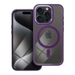 Etui do iPhone 15 Pro Mag Cover MagSafe fioletowe