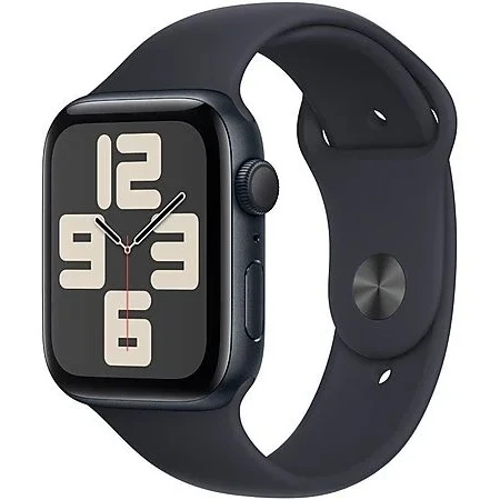 Apple Watch SE (2023) GPS 44mm koperta aluminiowa Midnight + pasek Sport Band M/L Midnight