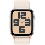 Apple Watch SE 2 (2023) GPS 44mm koperta aluminiowa Starlight + pasek Sport Loop