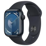 Apple Watch Series 9 GPS z kopertą 45 mm z aluminium w kolorze północy z paskiem sportowym M/L w kolorze północy