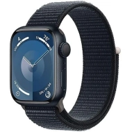 Apple Watch Series 9 GPS z kopertą 41 mm z aluminium w kolorze północy z opaską sportową w kolorze północy