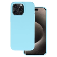 Etui Silicone Case do iPhone 15 jasnoniebieskie