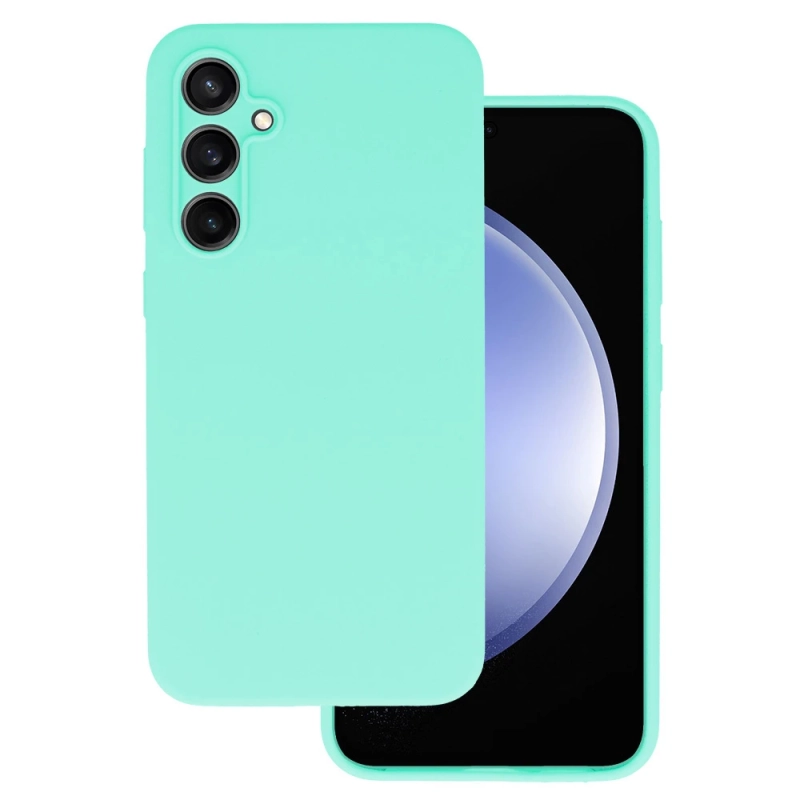 Etui Silicone Case do Samsung Galaxy S23 FE miętowe