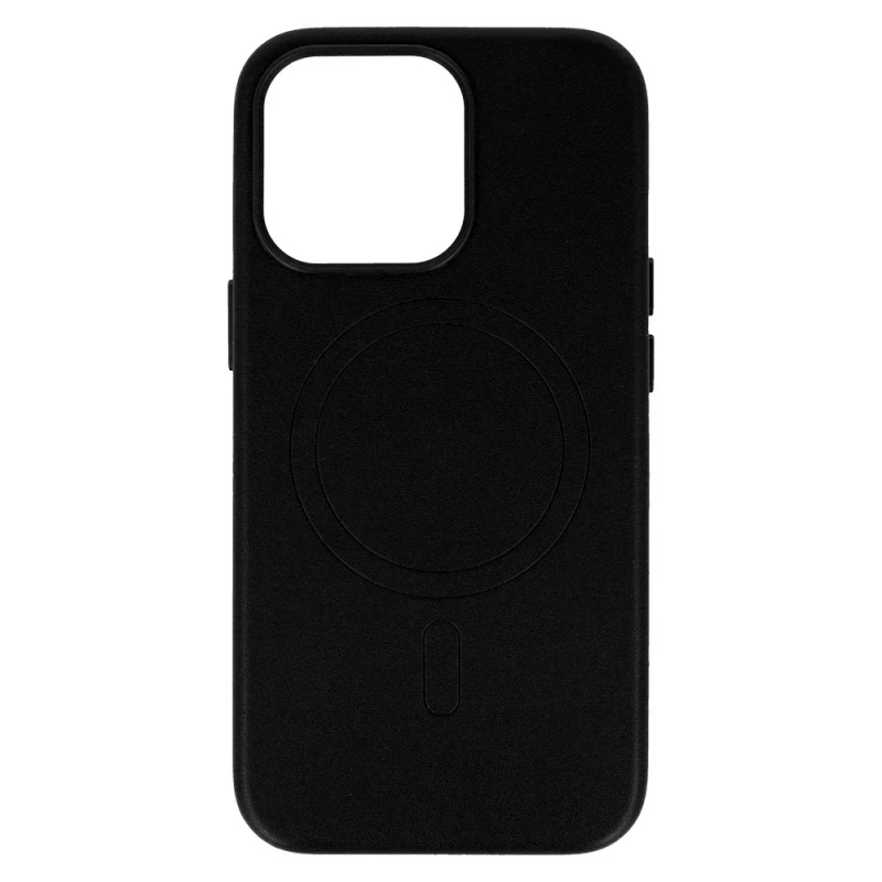 Etui do iPhone 14 MagSafe Leather czarne