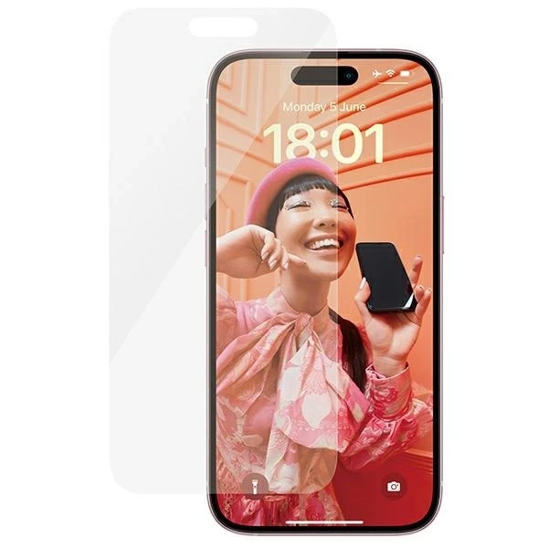 Szkło hartowane PanzerGlass Classic Fit iPhone 15 6.1" Screen Protection