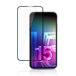 Szkło hartowane na iPhone 15 Pro 3mk HardGlass Max Fullscreen Glass Lite
