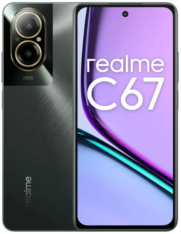 realme C67 6/128 GB Black Rock