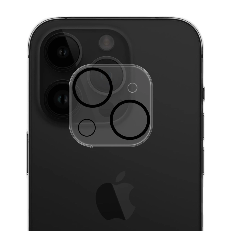 Szkło hartowane do aparatu iPhone 15 Plus 3mk Lens Pro Full Cover
