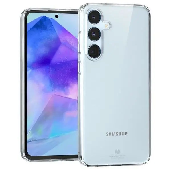 Etui do Samsung Galaxy A55 Mercury Jelly Clear przezroczyste