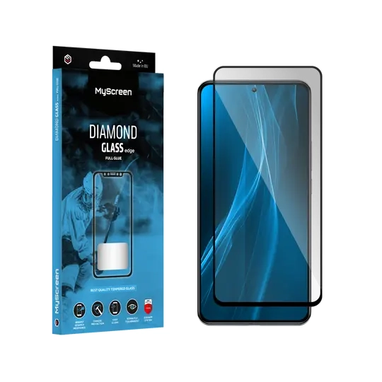 Szkło do Samsung Galaxy S24 MyScreen Diamond Lite Glass Edge Full Glue z czarną ramką