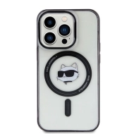Etui Karl Lagerfeld HardCase IML Choupette MagSafe do iPhone 15 Pro przezroczyste