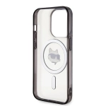 Etui Karl Lagerfeld HardCase IML Choupette MagSafe do iPhone 15 Pro przezroczyste