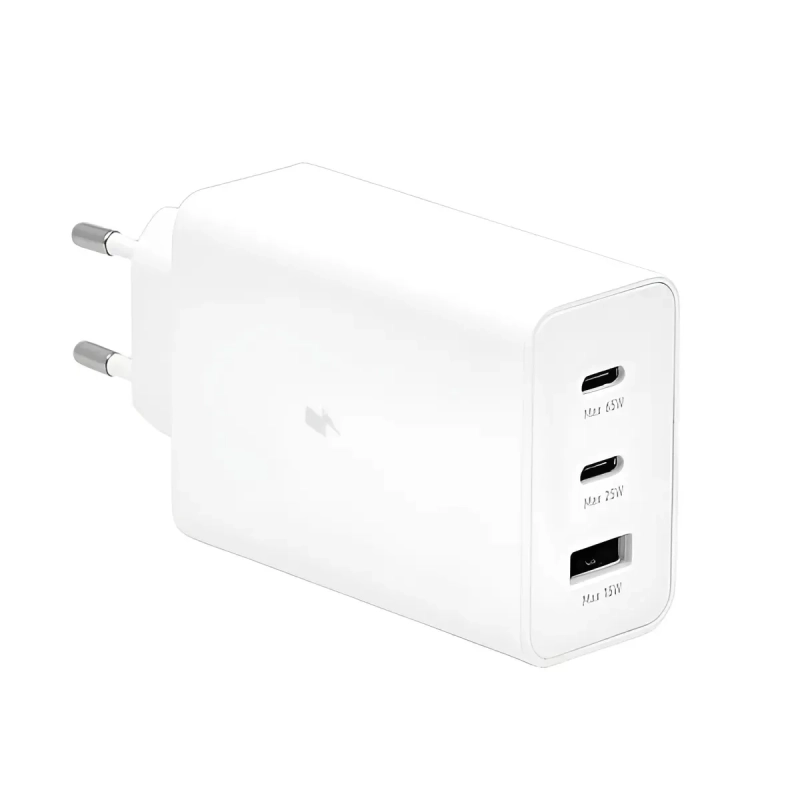 Ładowarka sieciowa Samsung PD 2x USB-C, 1x USB-A Biała Bulk