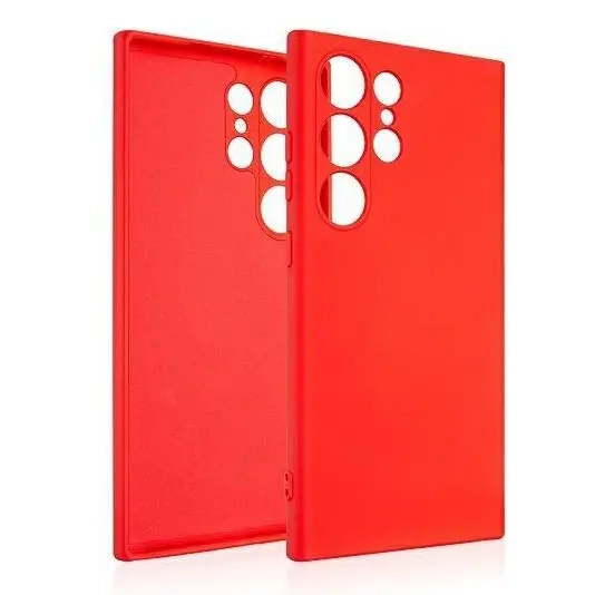 Etui do Samsung Galaxy S24 Ultra Beline Silicone czerwone