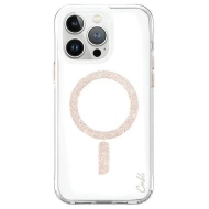 Etui do iPhone 15 Pro Max UNIQ Coehl Glace Magnetic Charging różowe złoto