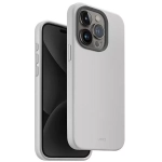 Etui do iPhone 15 Pro UNIQ Lino Hue Magclick Charging szare