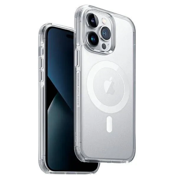 Etui na iPhone 14 Pro Max UNIQ Combat Magclick Charging przezroczyste