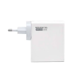 Ładowarka sieciowa GaN 2XUSB+2XPD 130W Power Delivery PD Somostel SMS-Q24 biała