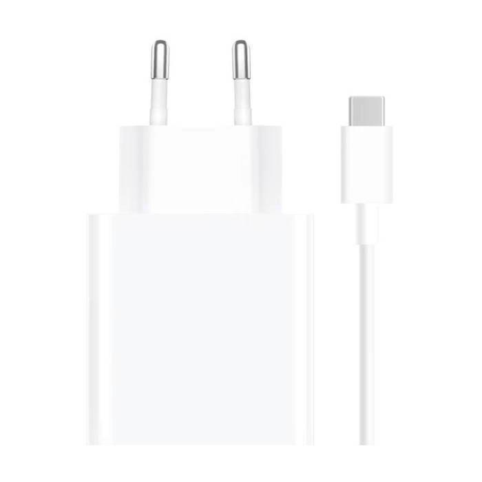 Ładowarka sieciowa 67W USB QC 3.0 Xiaomi + kabel USB-C