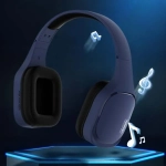 Słuchawki Bluetooth Somostel nauszne CK 15 BT 5.0 Niebieski 6