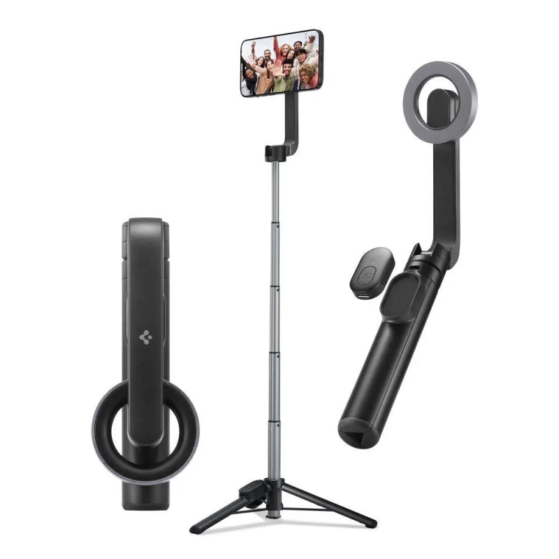 Selfie Stick Spigen S570w Magsafe Tripod Bluetooth black