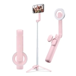 Selfie Stick Spigen S570w Magsafe Tripod Bluetooth Misty Rose
