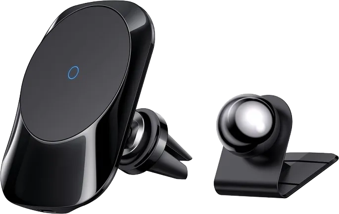 Uchwyt samochodowy Mcdodo z ładowarką MagSafe do iPhone 12 i 13 czarny