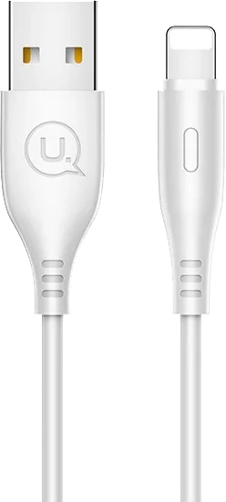 Kabel USB-A - Lightning 1 m 2 A biały