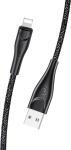 Kabel USB-A - Lightning 2 m 2 A czarny