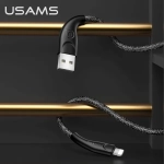 Kabel USB-A - Lightning 2 m 2 A czarny