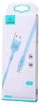 Kabel USB-A - Lightning 1,2 m 2 A niebieski